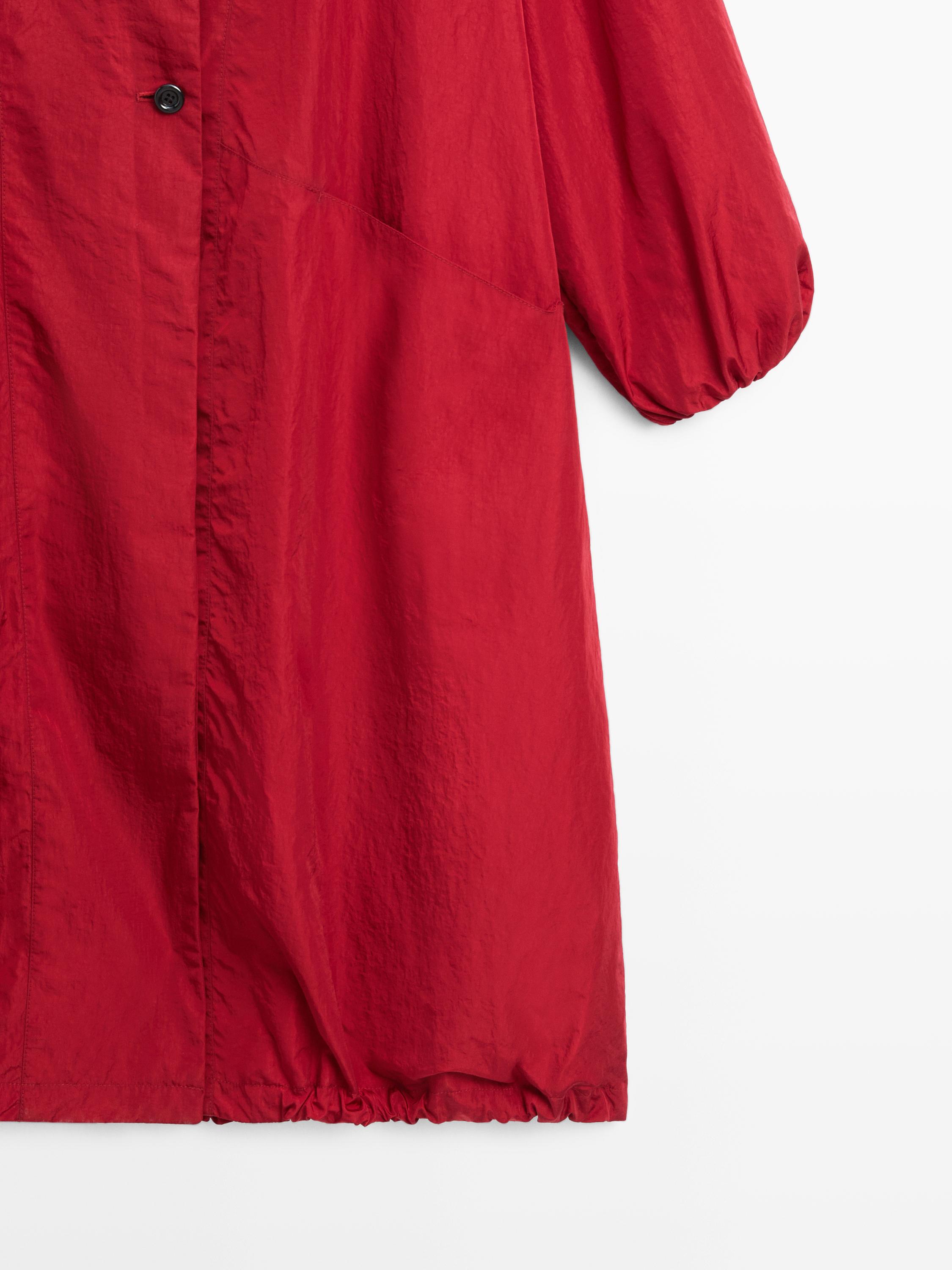 Long oversize parka